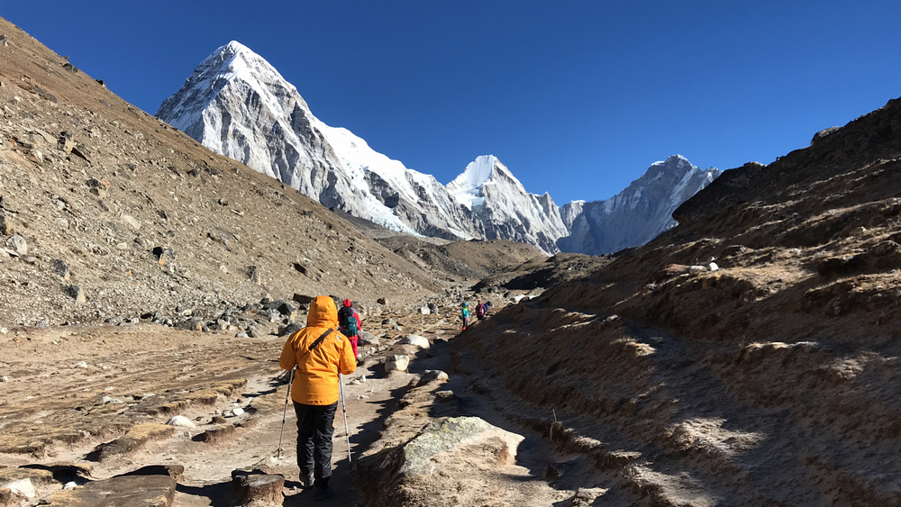 尼泊爾:聖母峰基地營健行 -7 Lobuche(羅布崎)→G 尼泊爾:聖母峰基地營健行 -7 Lobuche(羅布崎)→G