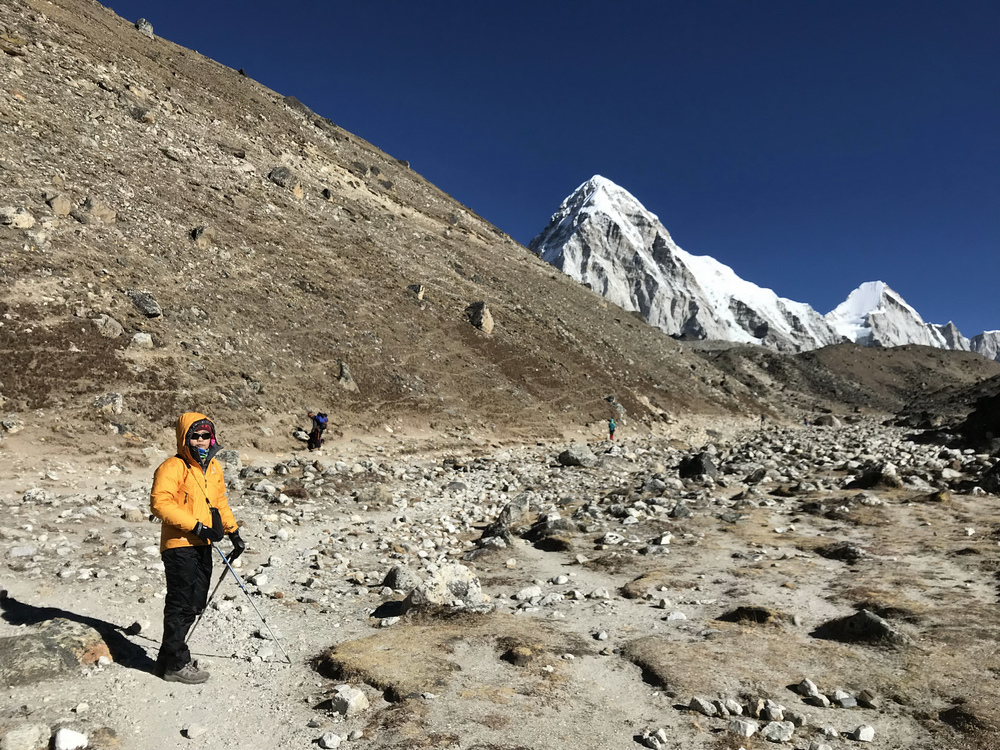 尼泊爾:聖母峰基地營健行 -7 Lobuche(羅布崎)→G
