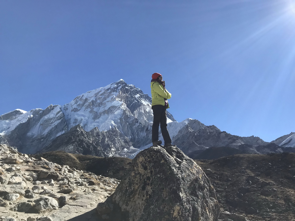 尼泊爾:聖母峰基地營健行 -7 Lobuche(羅布崎)→G