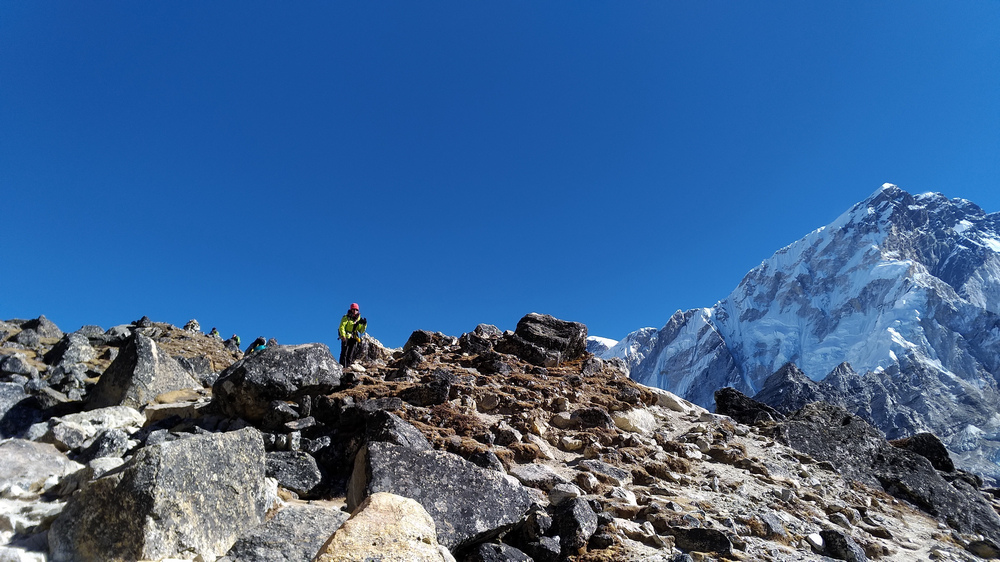 尼泊爾:聖母峰基地營健行 -7 Lobuche(羅布崎)→G