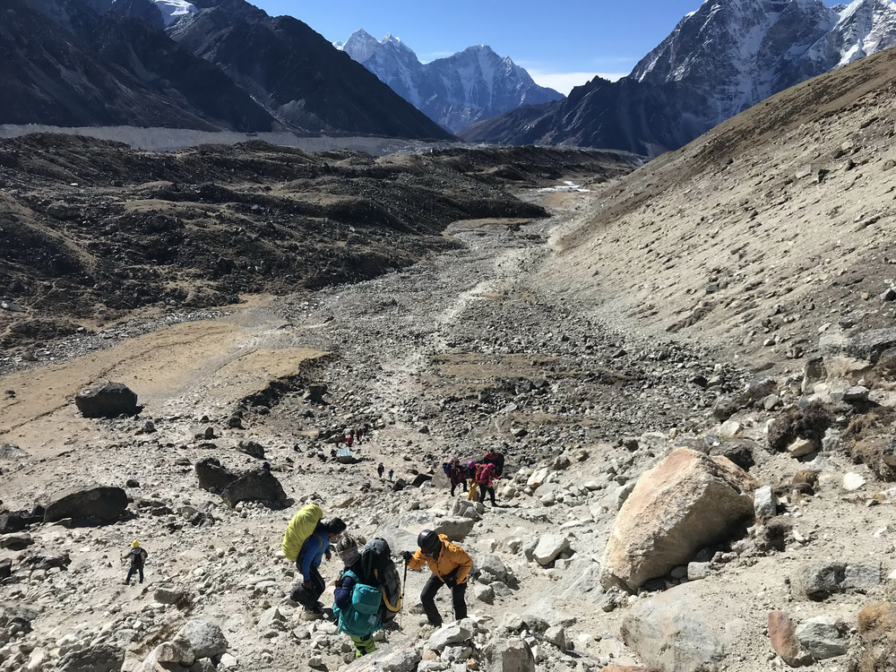 尼泊爾:聖母峰基地營健行 -7 Lobuche(羅布崎)→G 尼泊爾:聖母峰基地營健行 -7 Lobuche(羅布崎)→G