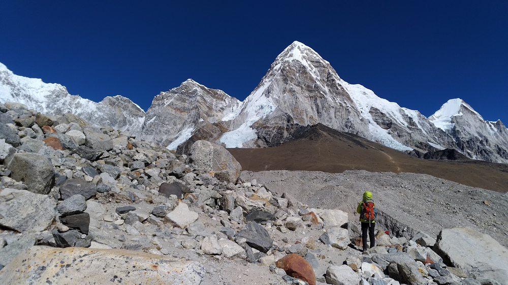 尼泊爾:聖母峰基地營健行 -7 Lobuche(羅布崎)→G