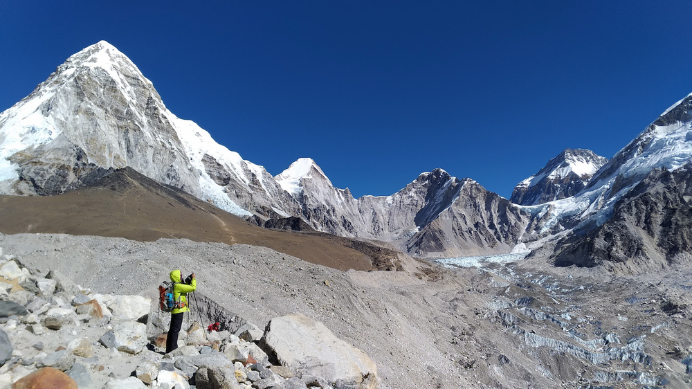 尼泊爾:聖母峰基地營健行 -7 Lobuche(羅布崎)→G