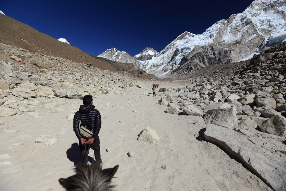 尼泊爾:聖母峰基地營健行 -7 Lobuche(羅布崎)→G