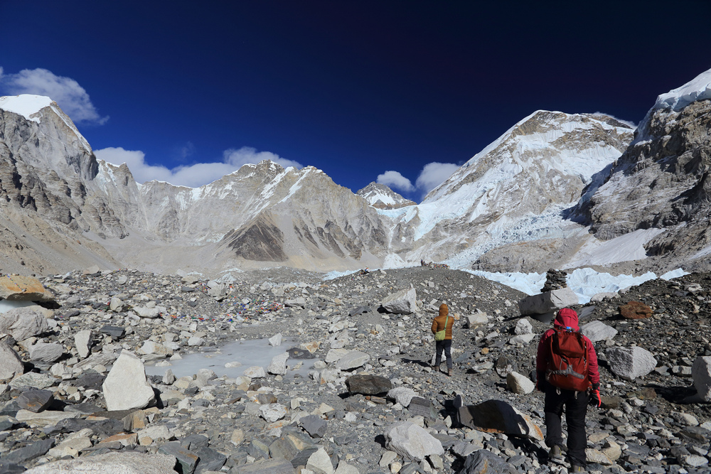 尼泊爾:聖母峰基地營健行 -7 Lobuche(羅布崎)→G