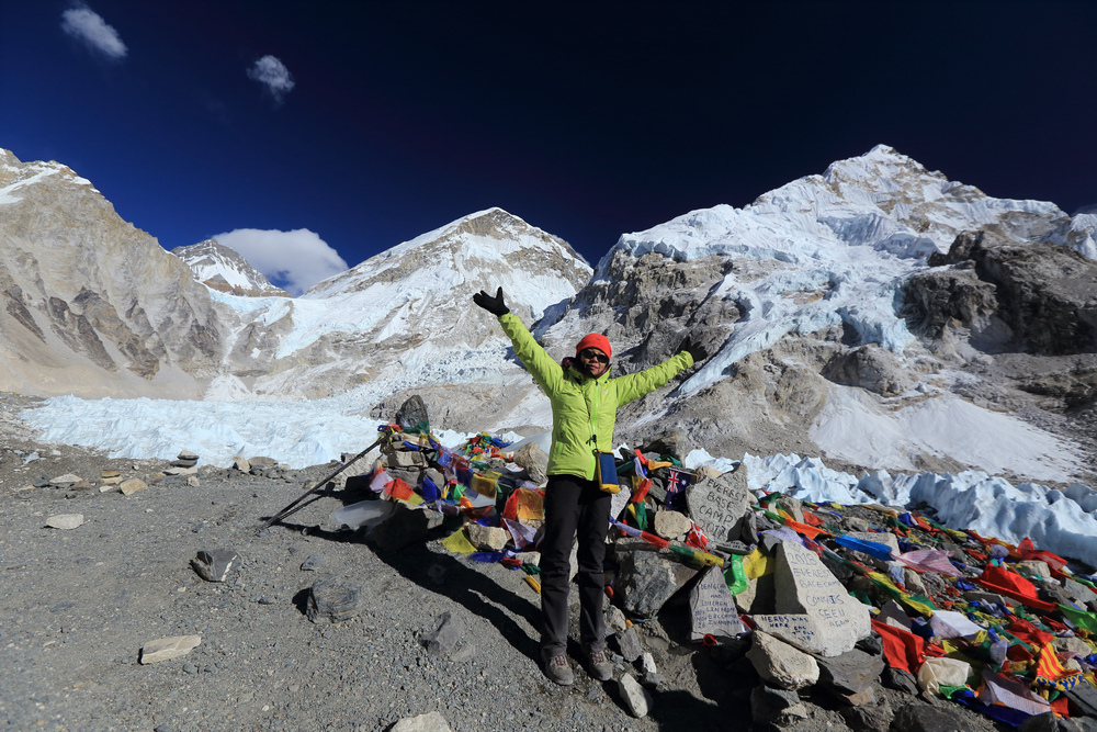 尼泊爾:聖母峰基地營健行 -7 Lobuche(羅布崎)→G
