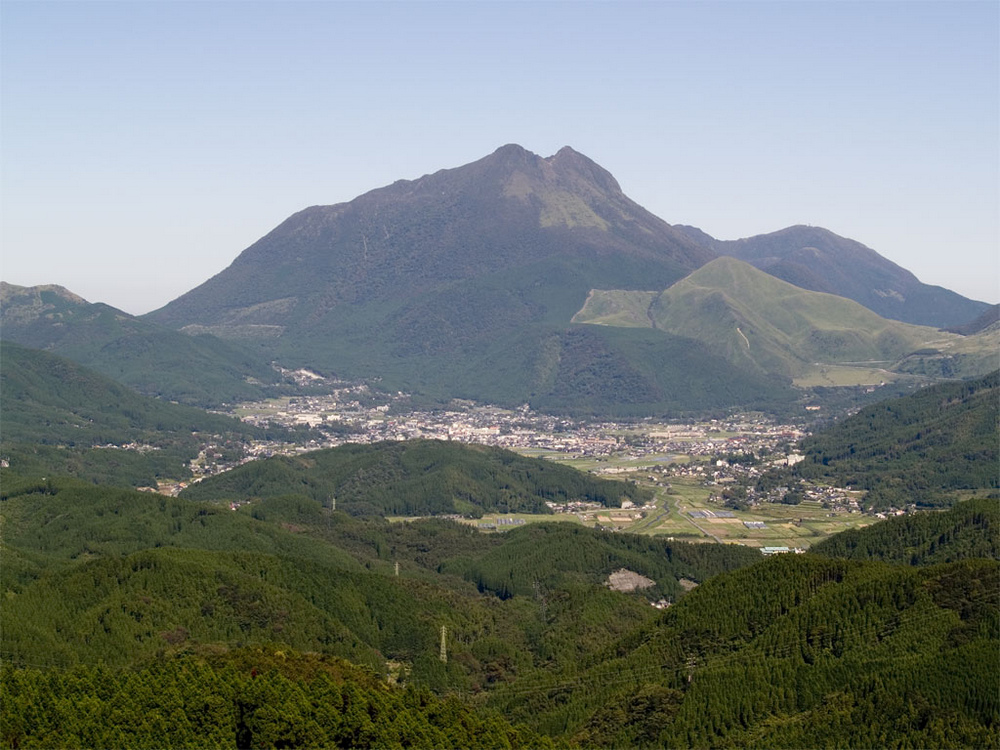 日本九州-由布岳