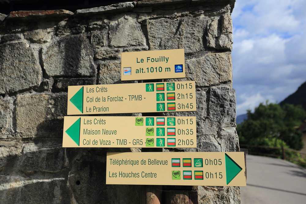 TMB環白朗峰健行：D1 Les Houches→Les C