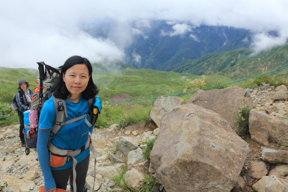 日本:後立山連峰之1~ 從八方尾根上唐松岳 日本:後立山連峰之1~ 從八方尾根上唐松岳