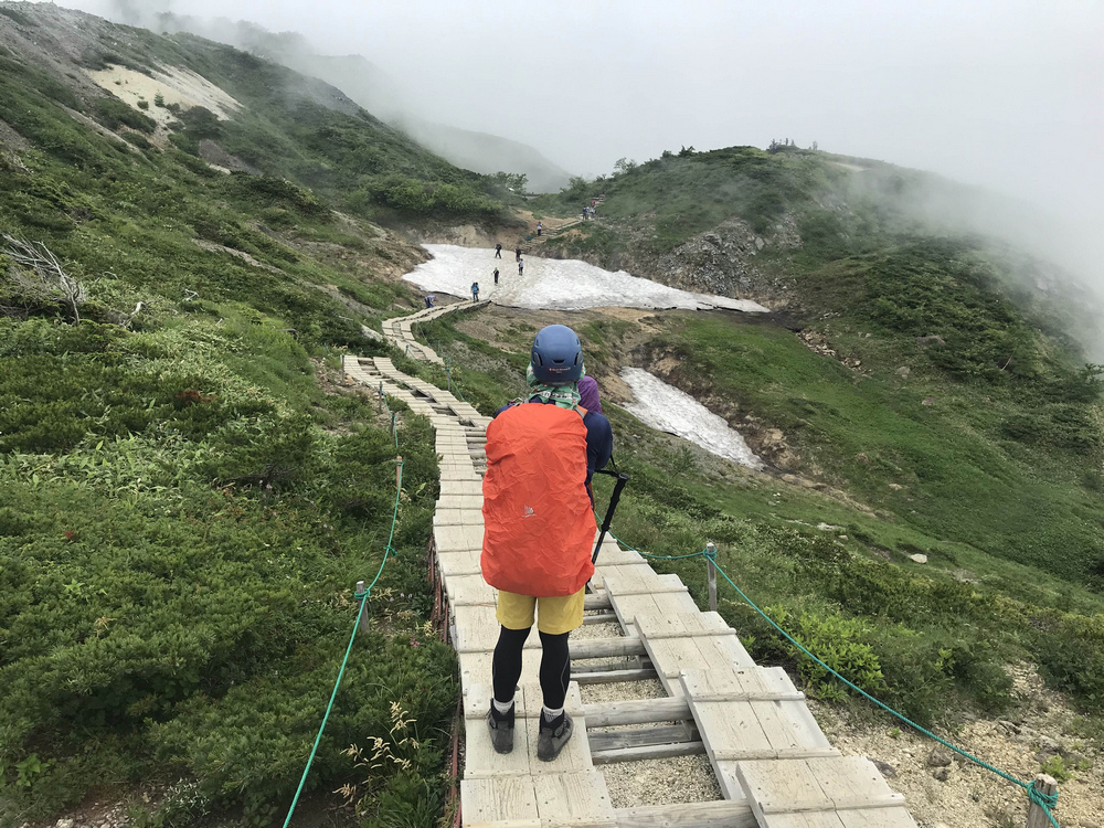 日本:後立山連峰之1~ 從八方尾根上唐松岳