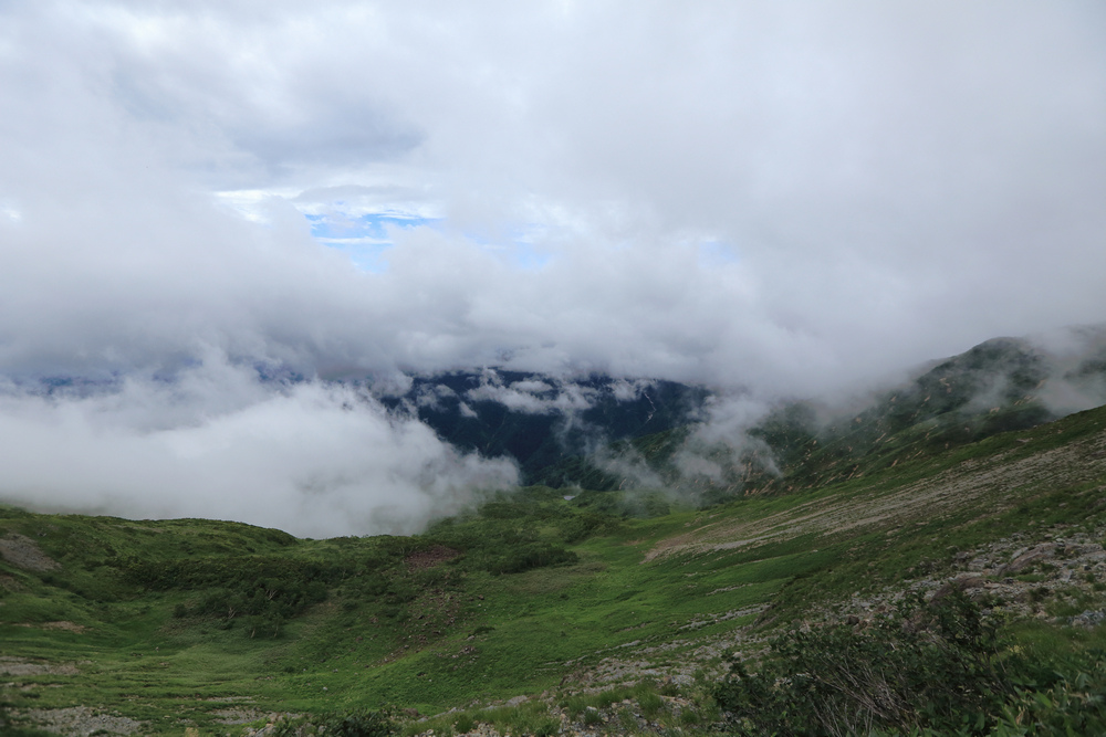 日本:後立山連峰之1~ 從八方尾根上唐松岳