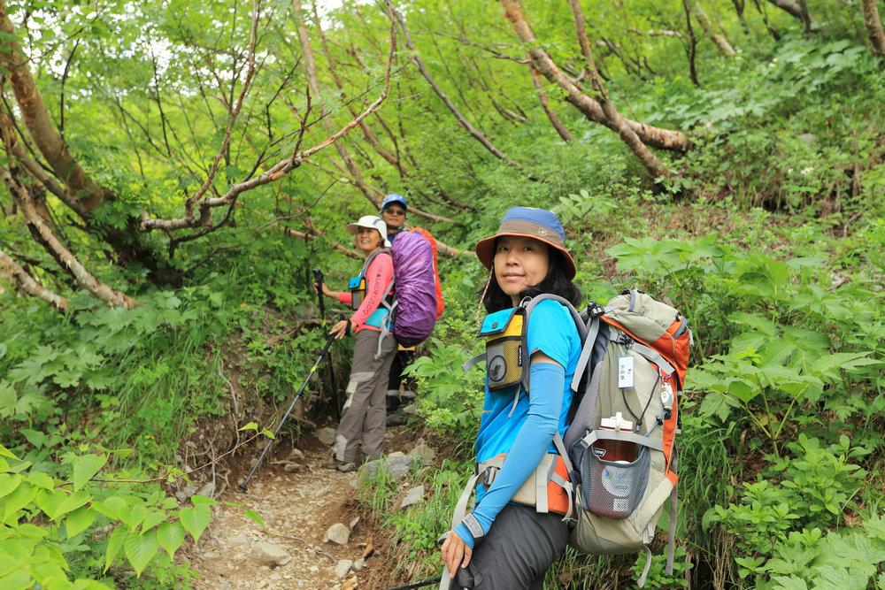 日本:後立山連峰之1~ 從八方尾根上唐松岳 日本:後立山連峰之1~ 從八方尾根上唐松岳