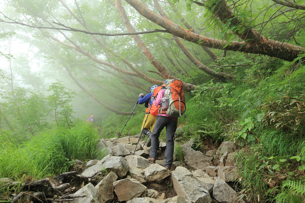 日本:後立山連峰之1~ 從八方尾根上唐松岳 日本:後立山連峰之1~ 從八方尾根上唐松岳