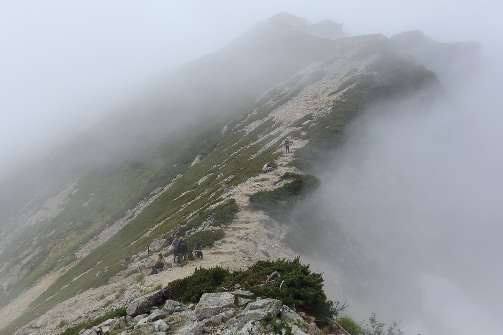 日本:後立山連峰之1~ 從八方尾根上唐松岳