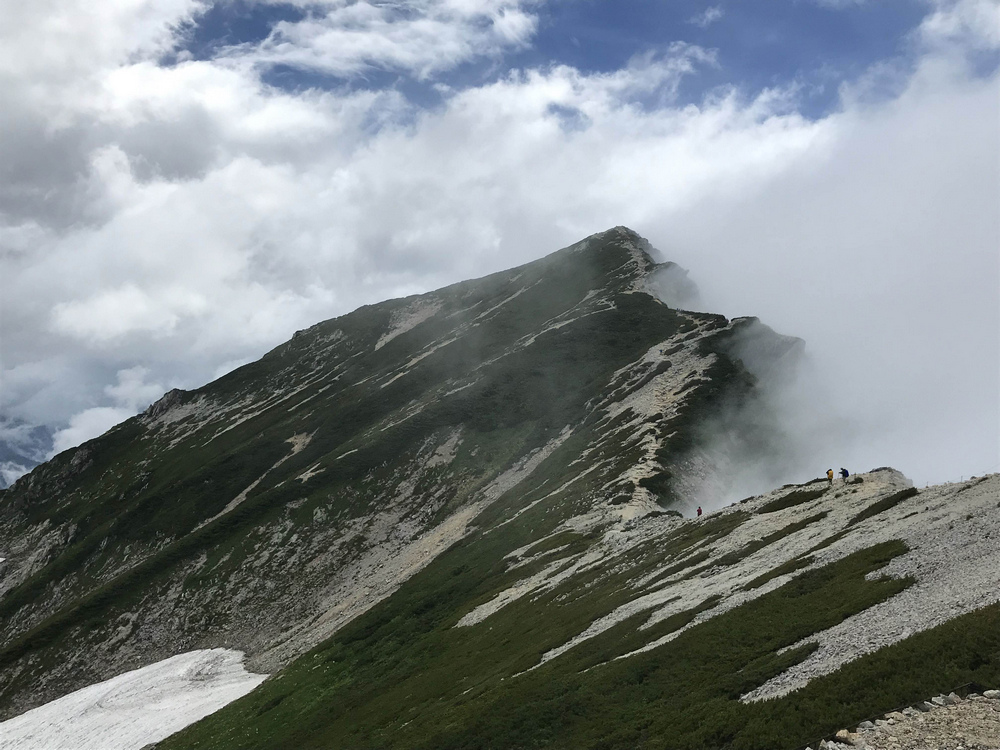 日本:後立山連峰之1~ 從八方尾根上唐松岳 日本:後立山連峰之1~ 從八方尾根上唐松岳