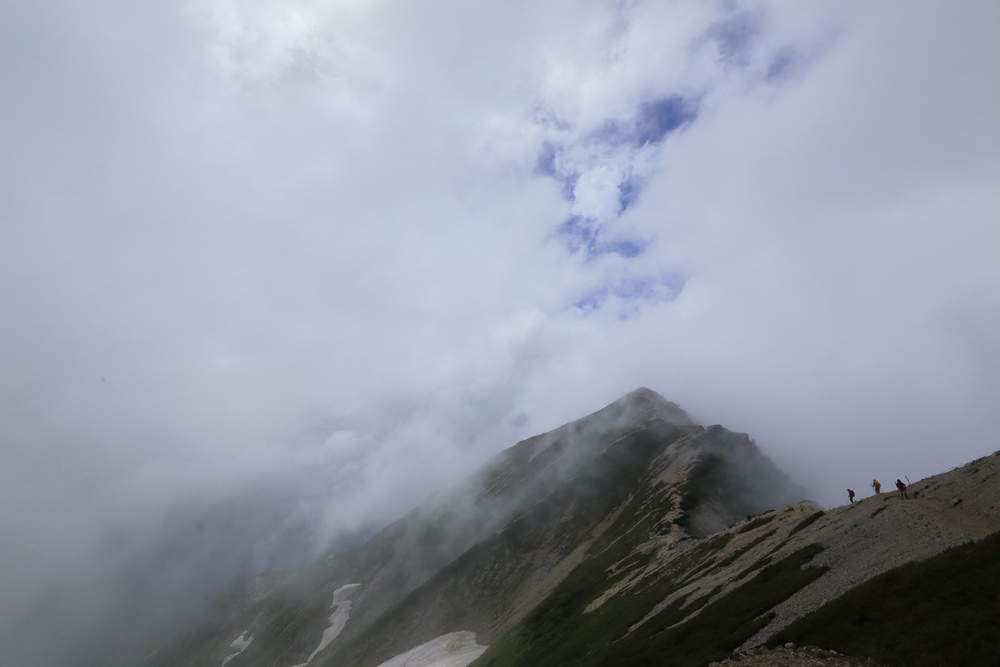 日本:後立山連峰之1~ 從八方尾根上唐松岳 日本:後立山連峰之1~ 從八方尾根上唐松岳