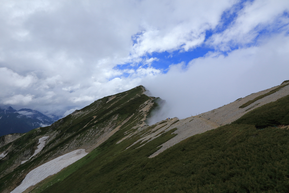 日本:後立山連峰之1~ 從八方尾根上唐松岳 日本:後立山連峰之1~ 從八方尾根上唐松岳