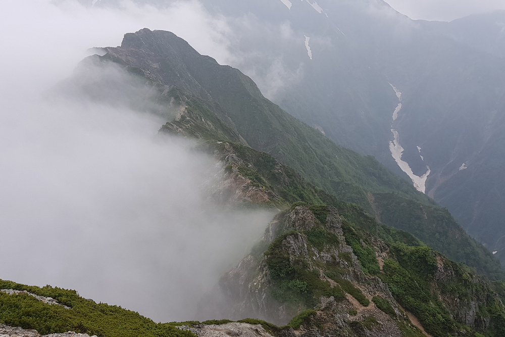 日本:後立山連峰之3~五竜岳與八峰キレット