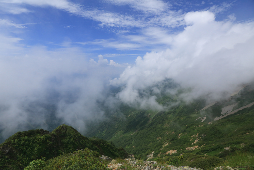 日本:後立山連峰之3~五竜岳與八峰キレット