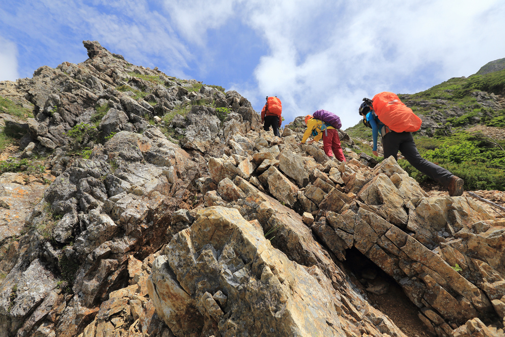 日本:後立山連峰之3~五竜岳與八峰キレット