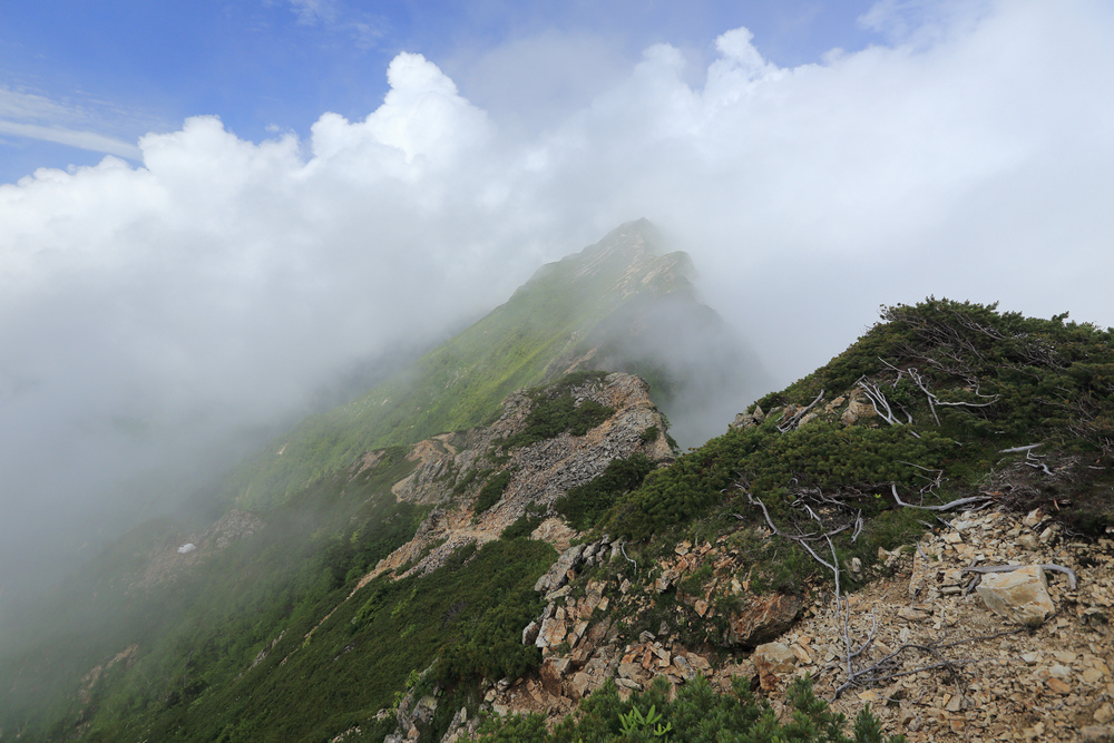 日本:後立山連峰之3~五竜岳與八峰キレット
