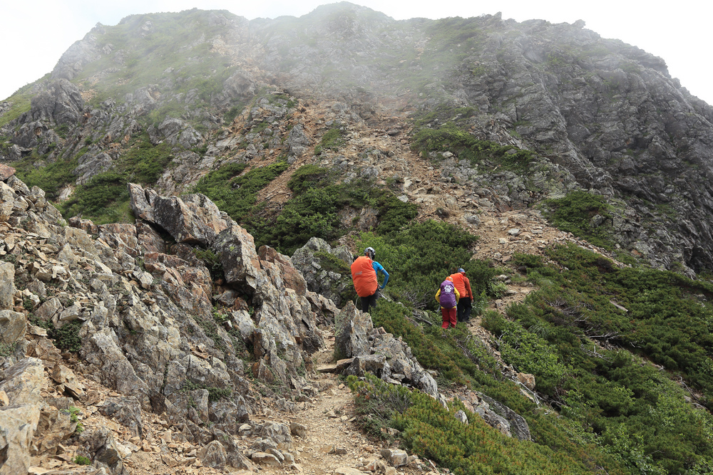 日本:後立山連峰之3~五竜岳與八峰キレット 日本:後立山連峰之3~五竜岳與八峰キレット