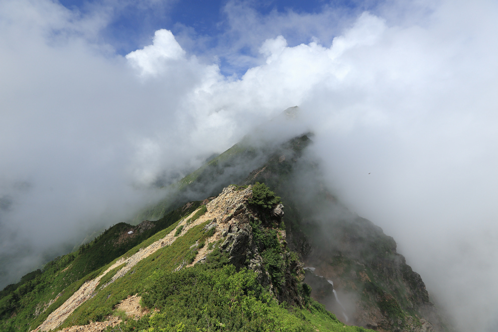日本:後立山連峰之3~五竜岳與八峰キレット 日本:後立山連峰之3~五竜岳與八峰キレット