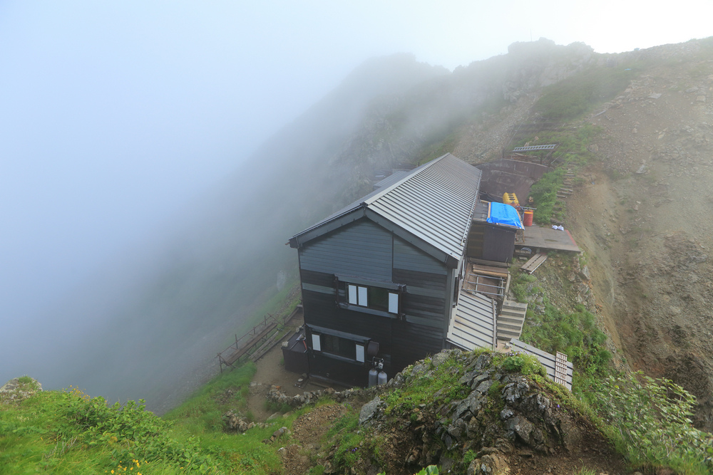 日本:後立山連峰之4~鹿島槍ヶ岳與冷池山莊