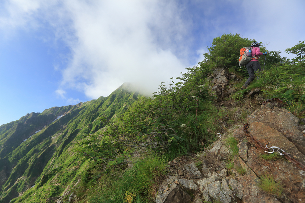 日本:後立山連峰之4~鹿島槍ヶ岳與冷池山莊