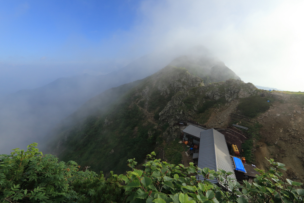 日本:後立山連峰之4~鹿島槍ヶ岳與冷池山莊