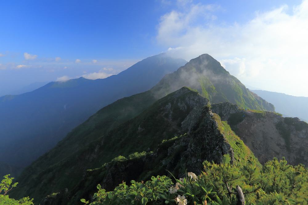 日本:後立山連峰之4~鹿島槍ヶ岳與冷池山莊