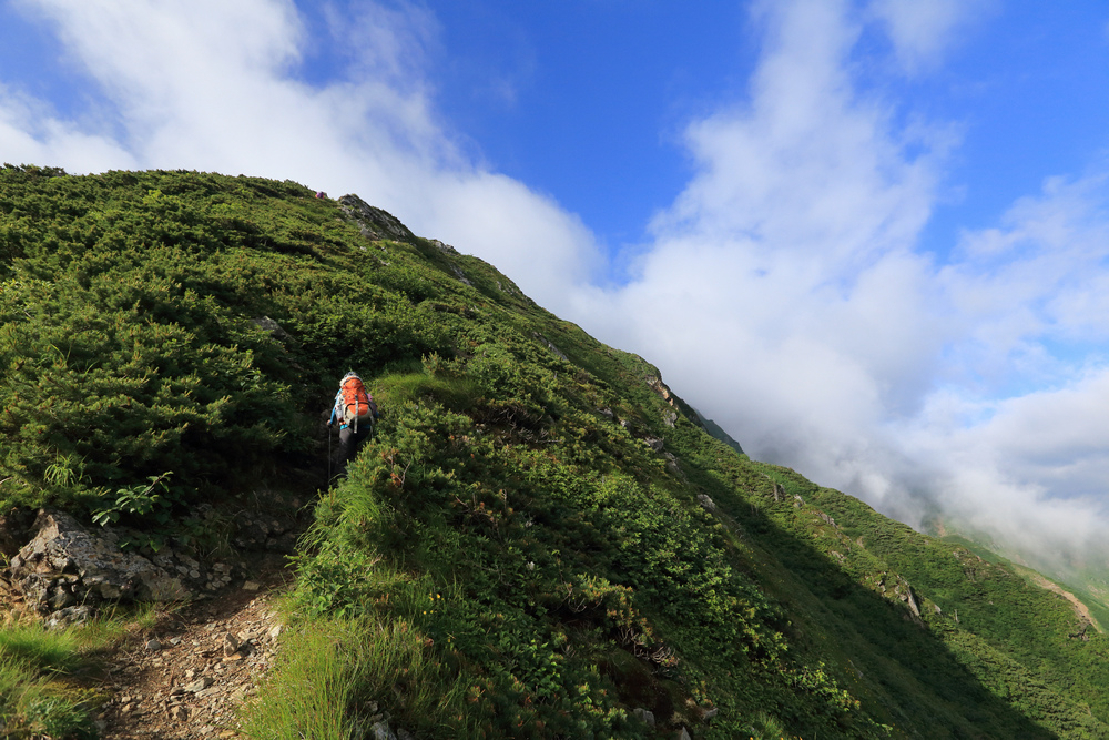 日本:後立山連峰之4~鹿島槍ヶ岳與冷池山莊