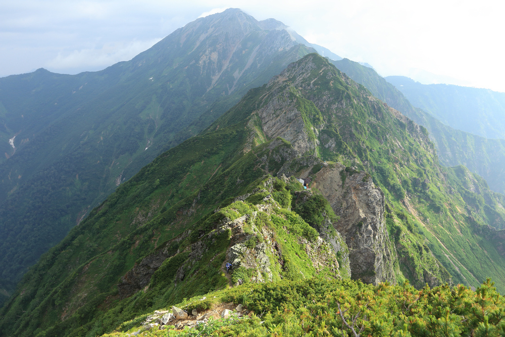 日本:後立山連峰之4~鹿島槍ヶ岳與冷池山莊