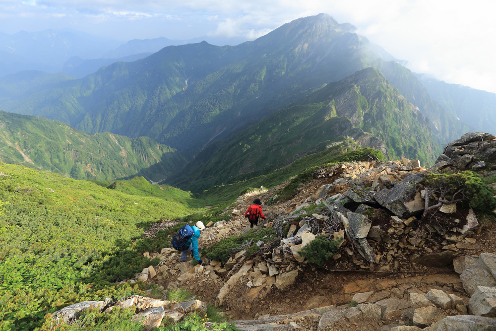 日本:後立山連峰之4~鹿島槍ヶ岳與冷池山莊