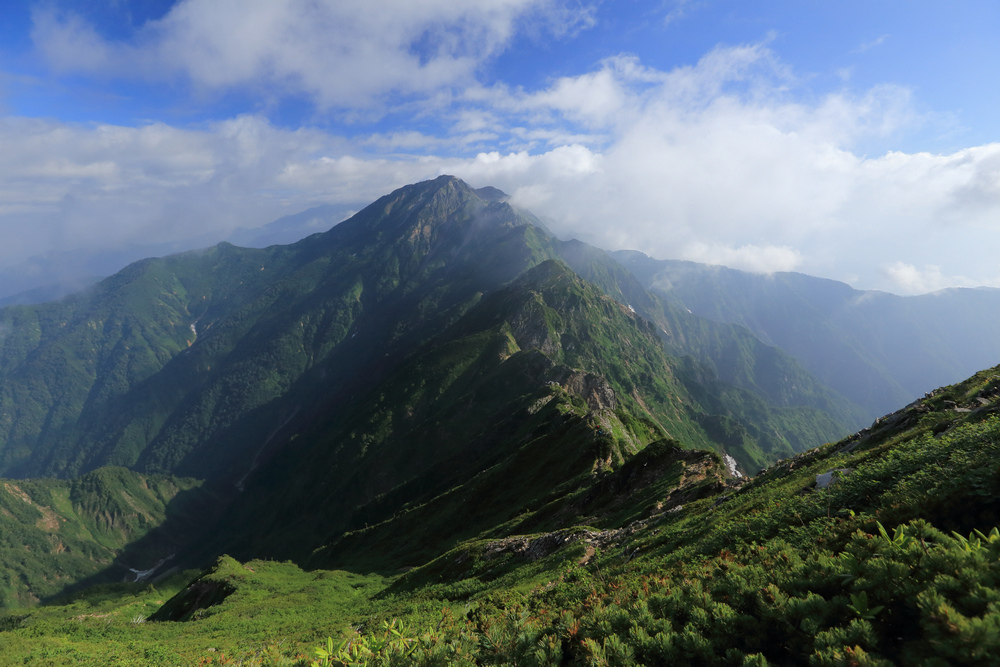 日本:後立山連峰之4~鹿島槍ヶ岳與冷池山莊