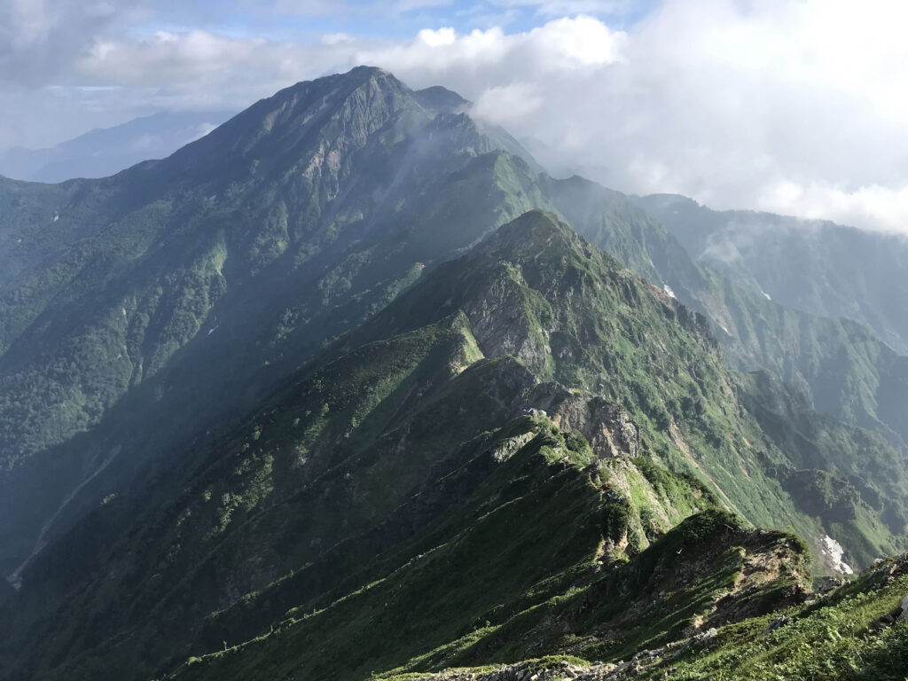 日本：後立山連峰之4～鹿島槍ヶ岳與冷池山莊