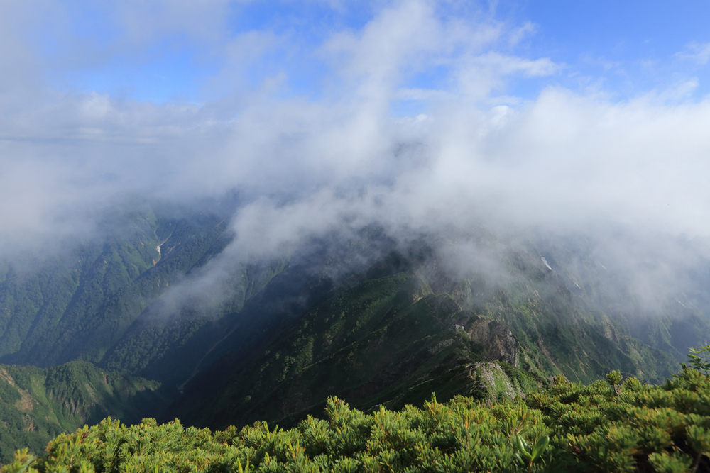 日本:後立山連峰之4~鹿島槍ヶ岳與冷池山莊