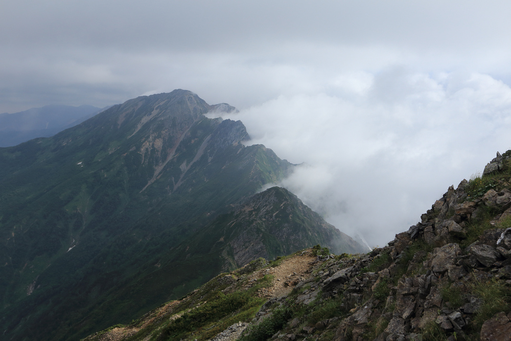日本:後立山連峰之4~鹿島槍ヶ岳與冷池山莊