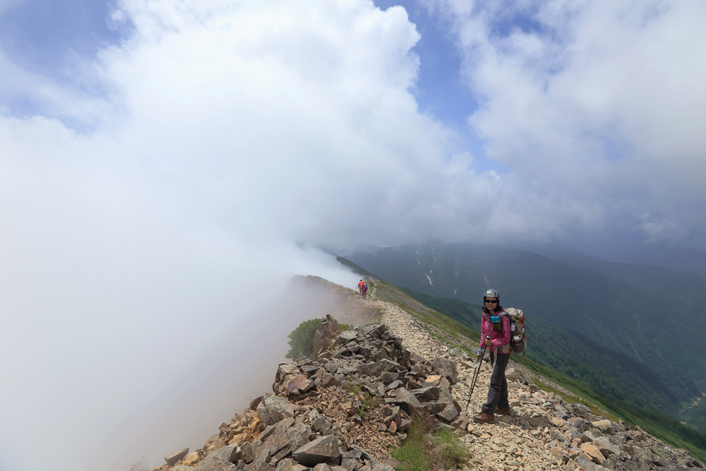 日本:後立山連峰之4~鹿島槍ヶ岳與冷池山莊