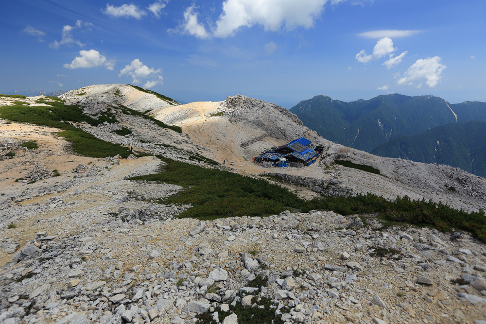 日本:裏銀座縱走-4~野口五郎小屋→野口五郎岳→水晶小屋 日本:裏銀座縱走-4~野口五郎小屋→野口五郎岳→水晶小屋