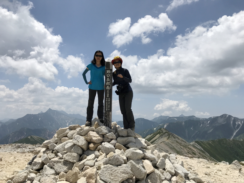 日本:裏銀座縱走-4~野口五郎小屋→野口五郎岳→水晶小屋 日本:裏銀座縱走-4~野口五郎小屋→野口五郎岳→水晶小屋