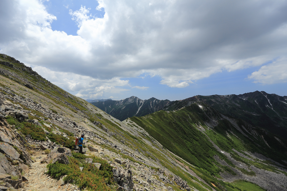 日本:裏銀座縱走-4~野口五郎小屋→野口五郎岳→水晶小屋 日本:裏銀座縱走-4~野口五郎小屋→野口五郎岳→水晶小屋