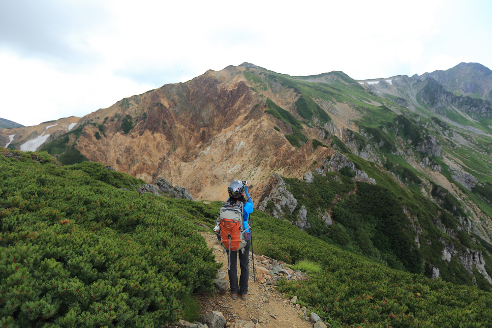日本:裏銀座縱走-4~野口五郎小屋→野口五郎岳→水晶小屋 日本:裏銀座縱走-4~野口五郎小屋→野口五郎岳→水晶小屋