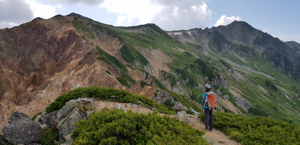 日本:裏銀座縱走-4~野口五郎小屋→野口五郎岳→水晶小屋 日本:裏銀座縱走-4~野口五郎小屋→野口五郎岳→水晶小屋