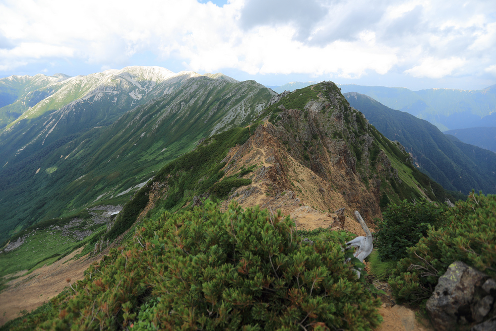 日本:裏銀座縱走-4~野口五郎小屋→野口五郎岳→水晶小屋 日本:裏銀座縱走-4~野口五郎小屋→野口五郎岳→水晶小屋