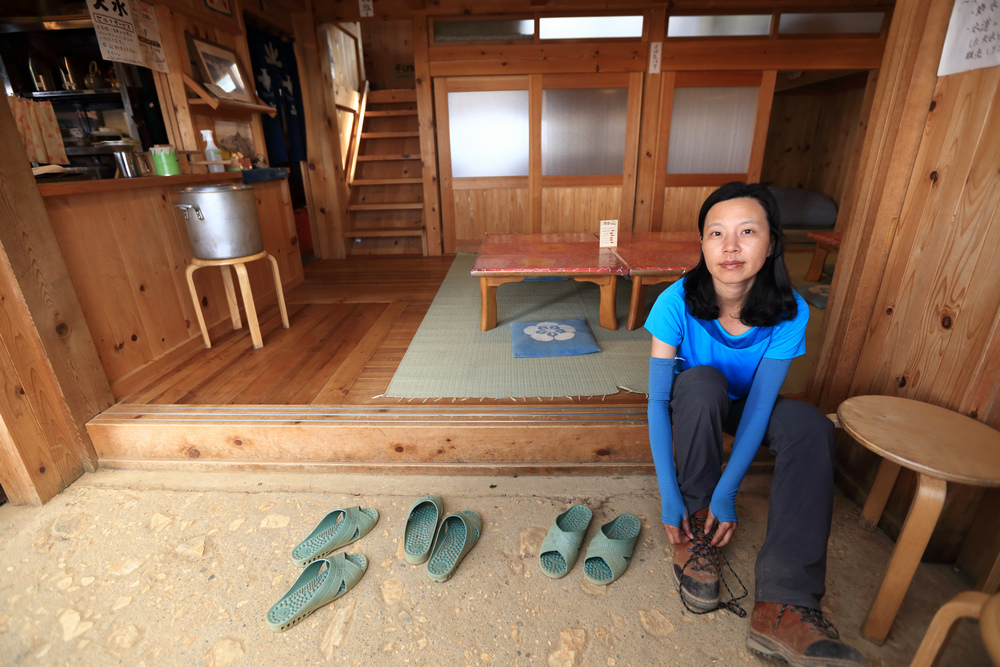 日本:裏銀座縱走-5~水晶小屋與水晶岳