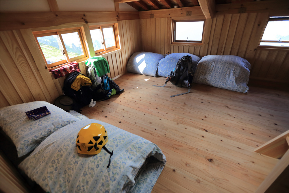 日本:裏銀座縱走-5~水晶小屋與水晶岳