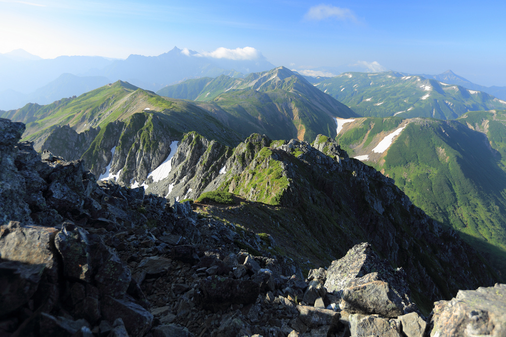 日本:裏銀座縱走-5~水晶小屋與水晶岳