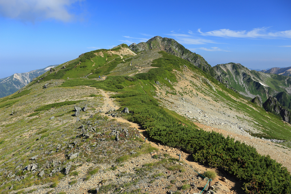 日本:裏銀座縱走-5~水晶小屋與水晶岳