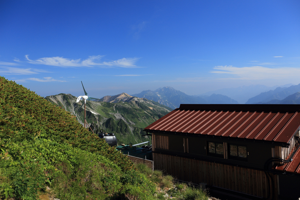 日本:裏銀座縱走-5~水晶小屋與水晶岳
